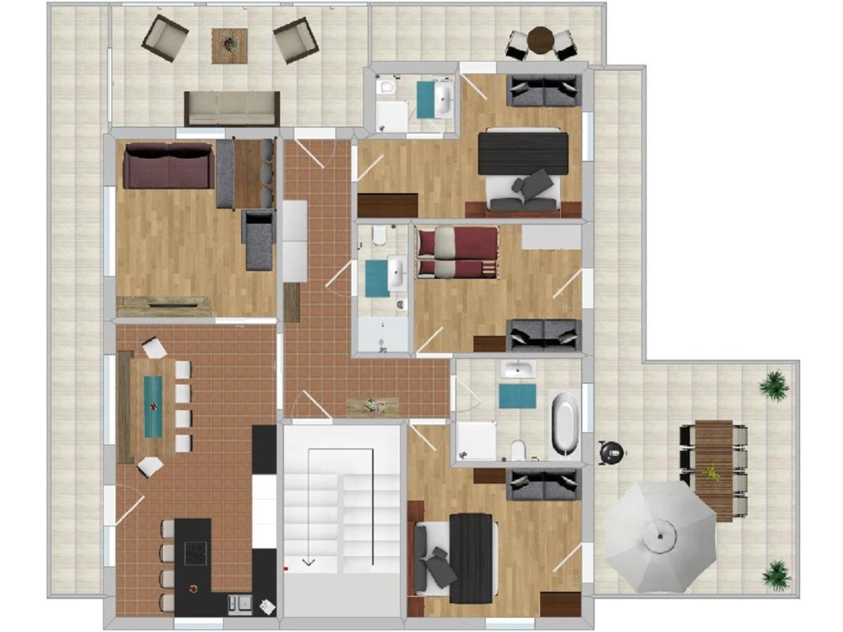 Appartements Tirol San Lorenzo di Sebato Luaran gambar